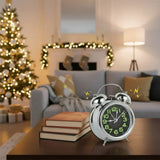 LOUDLUX Extra Loud Retro Double Bell Alarm Clock – Perfect for Heavy Sleepers – Stylish Design & Reliable Wake-Up Solution