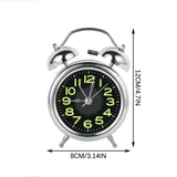 LOUDLUX Extra Loud Retro Double Bell Alarm Clock – Perfect for Heavy Sleepers – Stylish Design & Reliable Wake-Up Solution