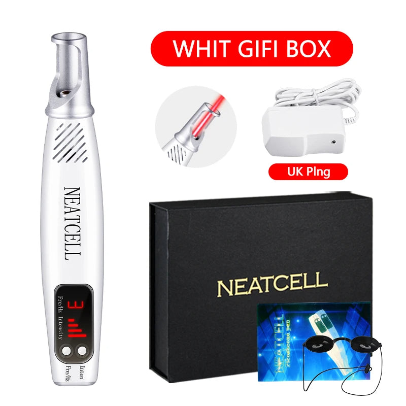 Advanced Picosecond Laser Eraser Pen for Flawless Skin - Remove Imperfections, Scars & Pigmentation