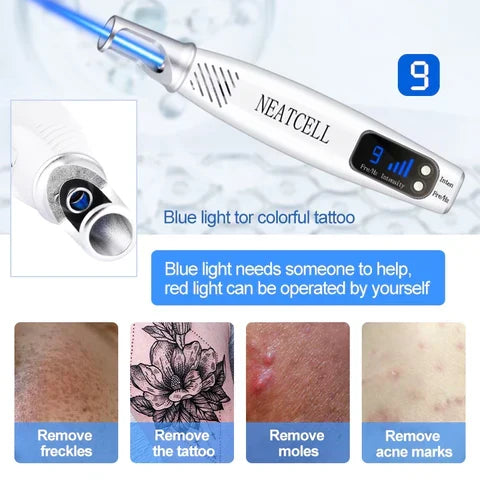 Advanced Picosecond Laser Eraser Pen for Flawless Skin - Remove Imperfections, Scars & Pigmentation