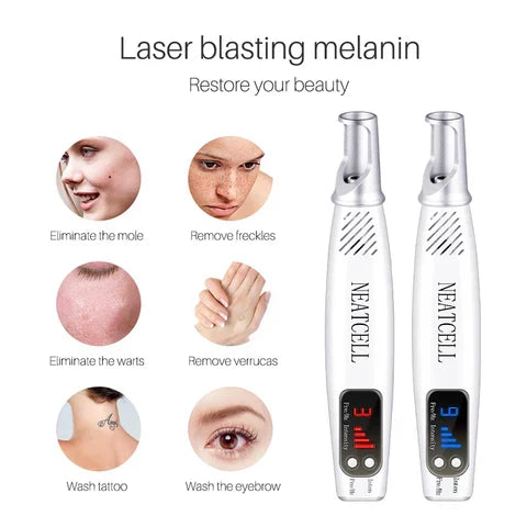 Advanced Picosecond Laser Eraser Pen for Flawless Skin - Remove Imperfections, Scars & Pigmentation