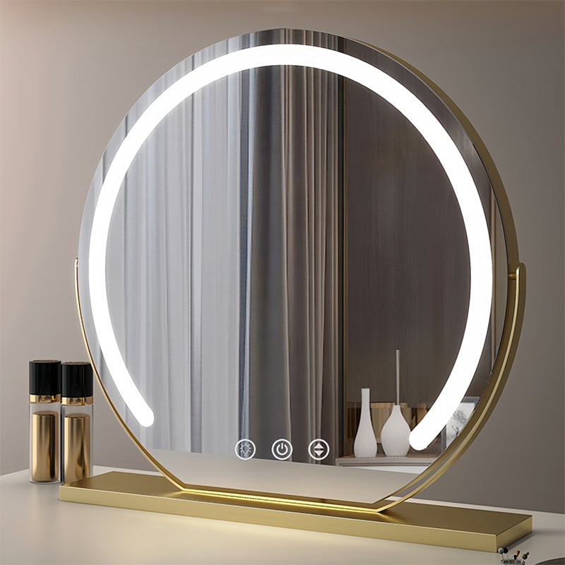 Luminara Dimmable LED Touch Screen Vanity Mirror – Perfect for Precision Makeup & Skincare Application