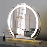 Luminara Dimmable LED Touch Screen Vanity Mirror – Perfect for Precision Makeup & Skincare Application