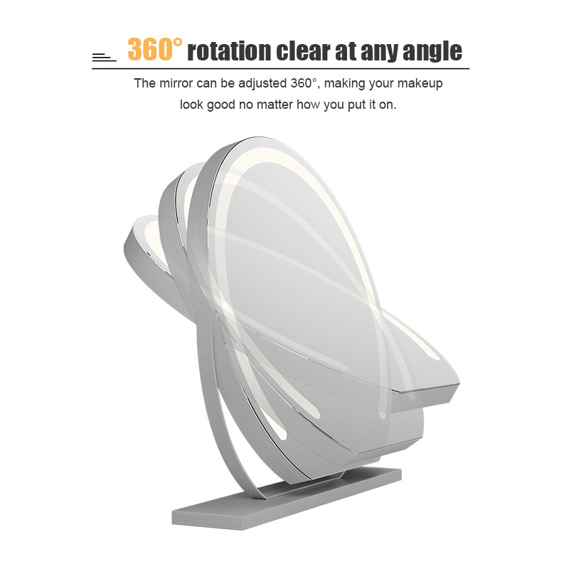 Luminara Dimmable LED Touch Screen Vanity Mirror – Perfect for Precision Makeup & Skincare Application