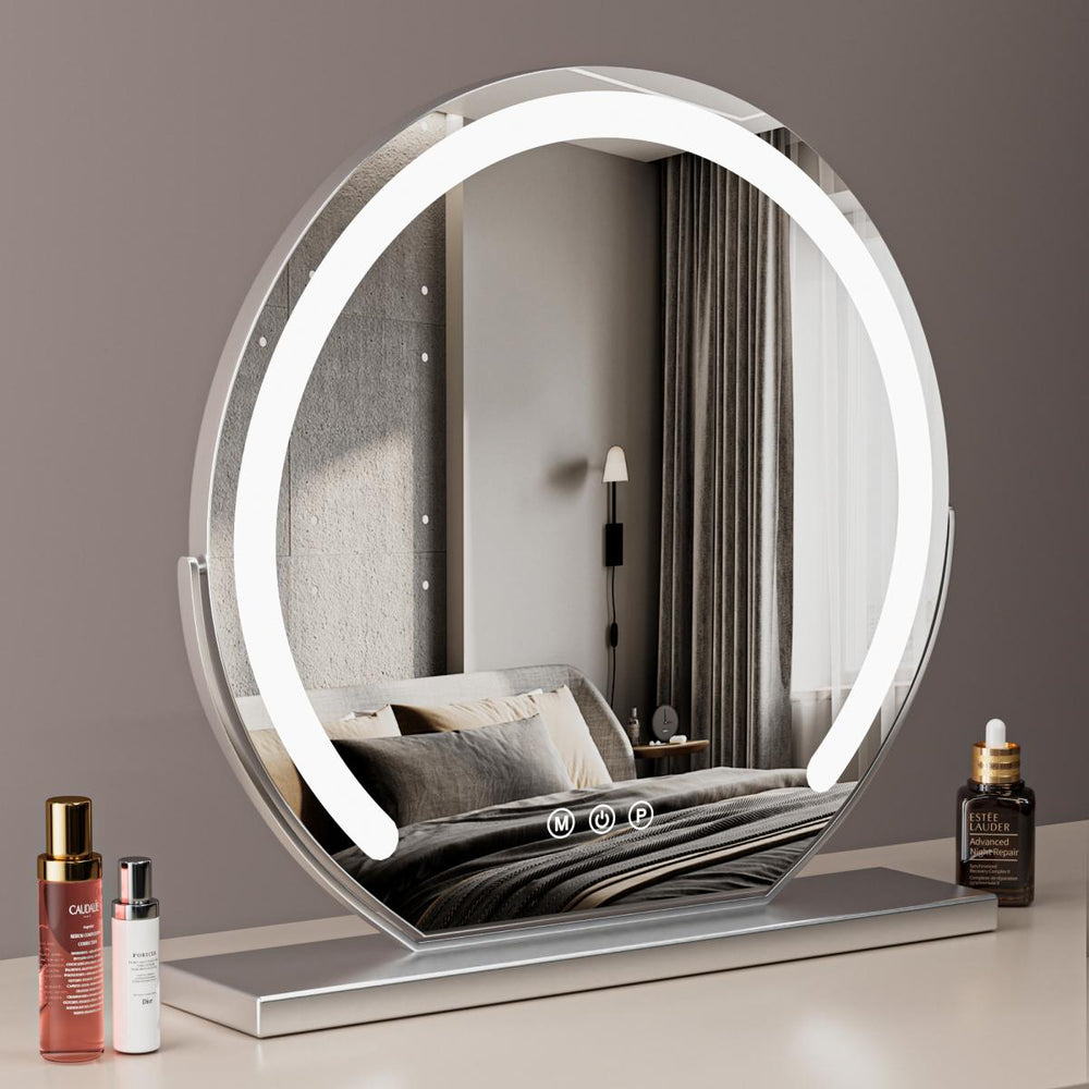 Luminara Dimmable LED Touch Screen Vanity Mirror – Perfect for Precision Makeup & Skincare Application