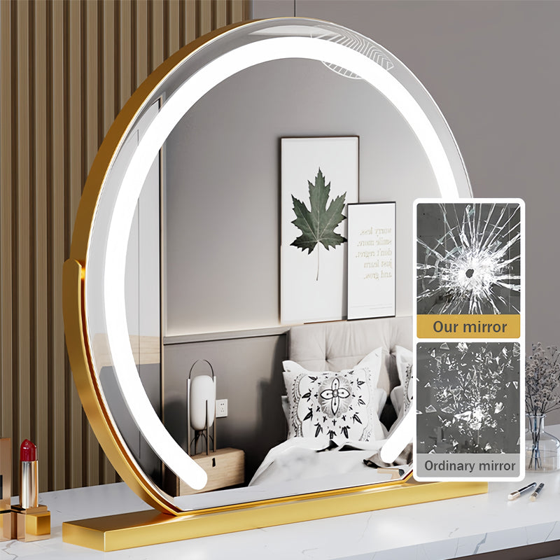 Luminara Dimmable LED Touch Screen Vanity Mirror – Perfect for Precision Makeup & Skincare Application