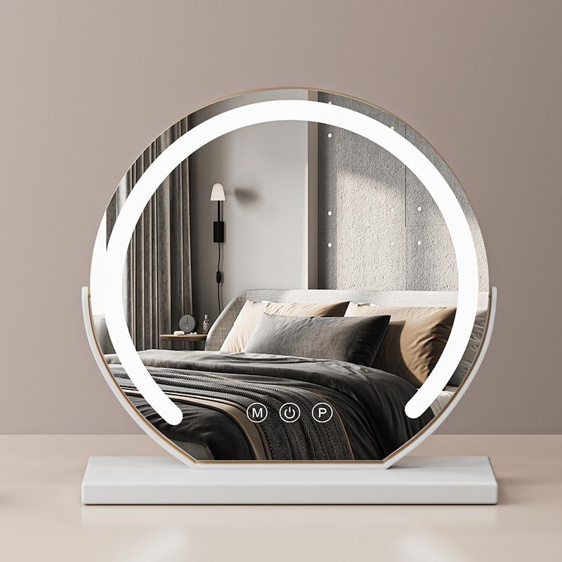 Luminara Dimmable LED Touch Screen Vanity Mirror – Perfect for Precision Makeup & Skincare Application