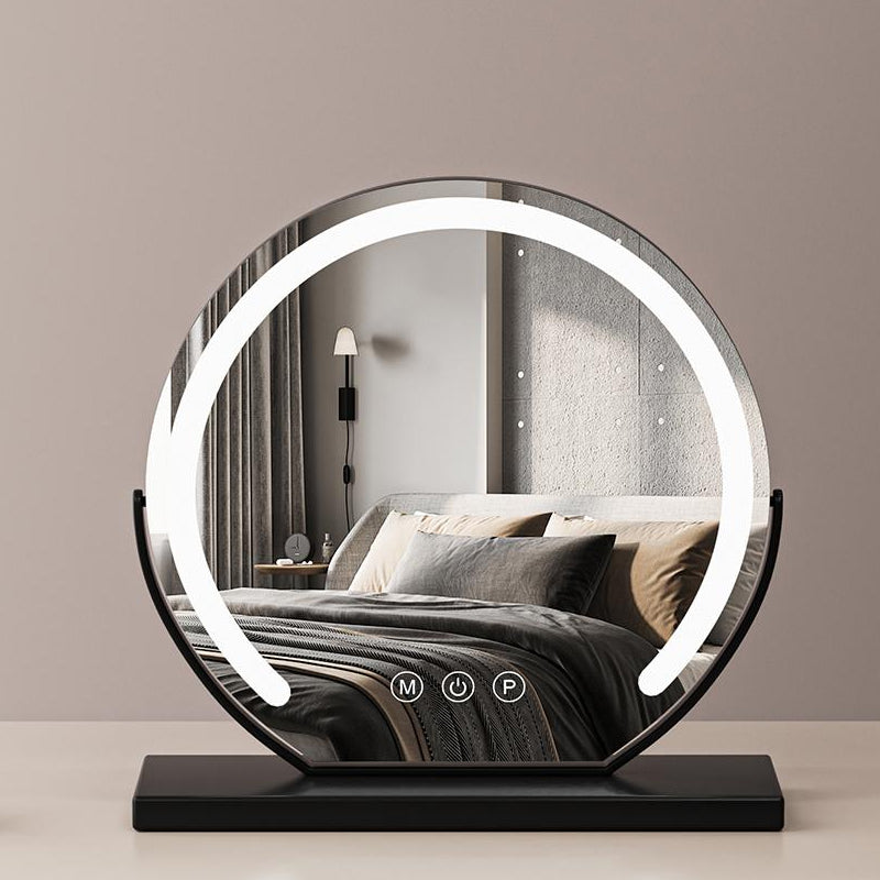 Luminara Dimmable LED Touch Screen Vanity Mirror – Perfect for Precision Makeup & Skincare Application
