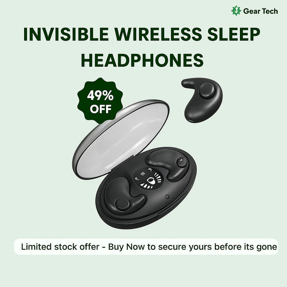 Enhanced Product Title: **LumosRest Bluetooth 5.3 Wireless Sleep Headphones - Ultimate All-Night Comfort for Restful Sleep**