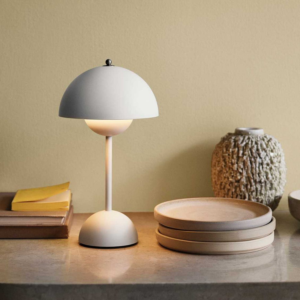 LunarGlow LED Table Lamp - Modern Ambient Lighting for Home Decor & Interior Design