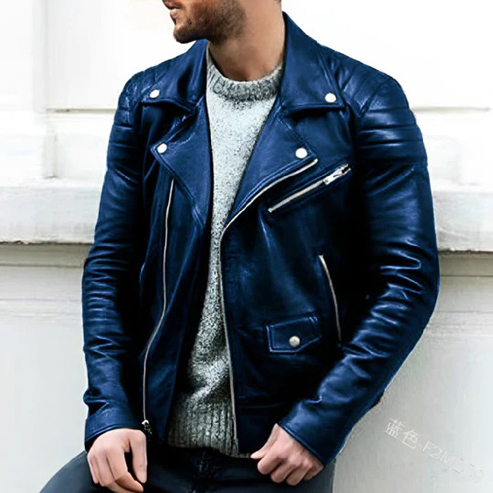 Leather Biker Jacket – Ryder