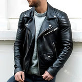Leather Biker Jacket – Ryder