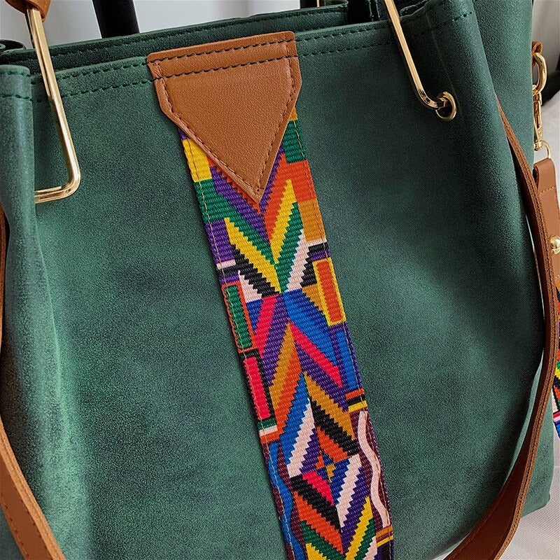 Stylish and Spacious PU Leather Everyday Carry Tote Bag - Perfect for Work, Travel, and Daily Use