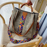 Stylish and Spacious PU Leather Everyday Carry Tote Bag - Perfect for Work, Travel, and Daily Use