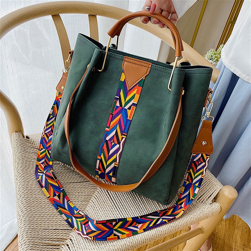 Stylish and Spacious PU Leather Everyday Carry Tote Bag - Perfect for Work, Travel, and Daily Use