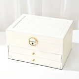 LUXE JEWEL - Elegant Leather Jewelry Box for Stylish Storage & Organization | Perfect Gift for Jewelry Lovers