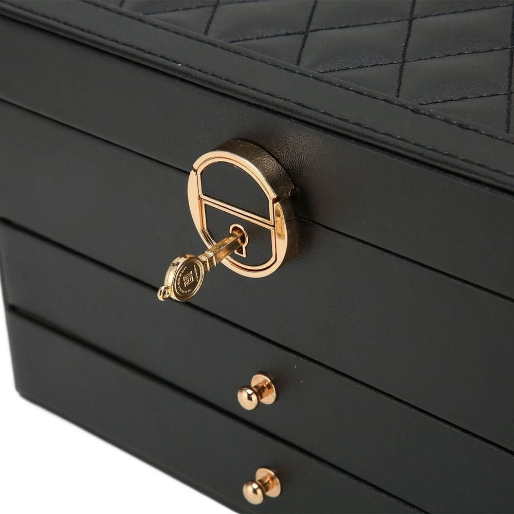 LUXE JEWEL - Elegant Leather Jewelry Box for Stylish Storage & Organization | Perfect Gift for Jewelry Lovers