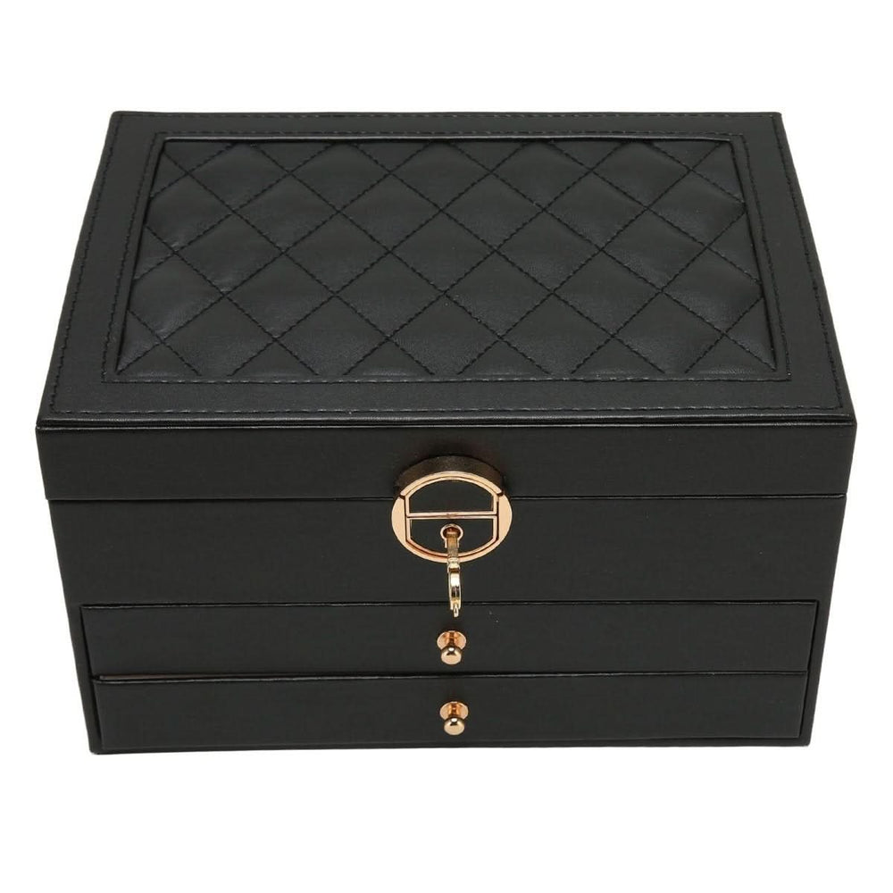 LUXE JEWEL - Elegant Leather Jewelry Box for Stylish Storage & Organization | Perfect Gift for Jewelry Lovers