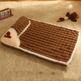 Luxurious Winter Dog Mat - Cozy Fleece Sofa Bed for Small & Medium Dogs | Warm & Comfortable Pet Blanket