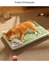 Luxurious Winter Dog Mat - Cozy Fleece Sofa Bed for Small & Medium Dogs | Warm & Comfortable Pet Blanket