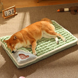 Luxurious Winter Dog Mat - Cozy Fleece Sofa Bed for Small & Medium Dogs | Warm & Comfortable Pet Blanket