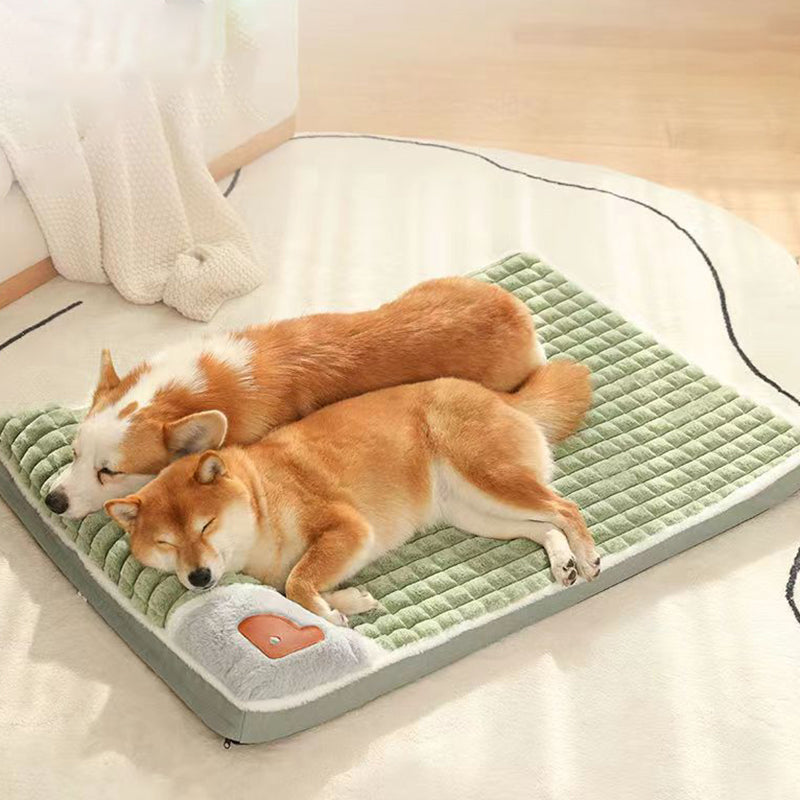 Luxurious Winter Dog Mat - Cozy Fleece Sofa Bed for Small & Medium Dogs | Warm & Comfortable Pet Blanket