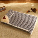 Luxurious Winter Dog Mat - Cozy Fleece Sofa Bed for Small & Medium Dogs | Warm & Comfortable Pet Blanket