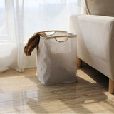 Kalsten | LuxeFold Hamper – Elegant Cotton-Linen Laundry Organizer