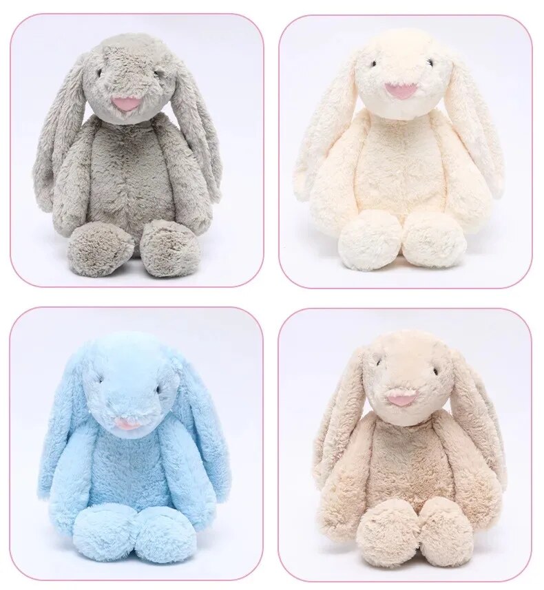 Cozy Plush Bunny Toy - Soft Comfort for Sweet Dreams & Cuddly Snuggles
