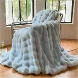 Portable Soft Throw Blanket - Cozy Comfort for Home & Travel