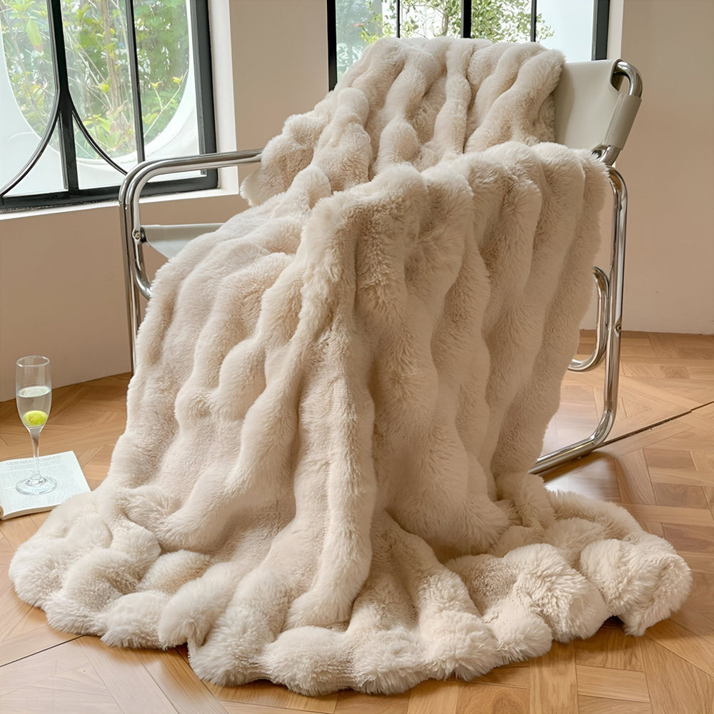 Portable Soft Throw Blanket - Cozy Comfort for Home & Travel
