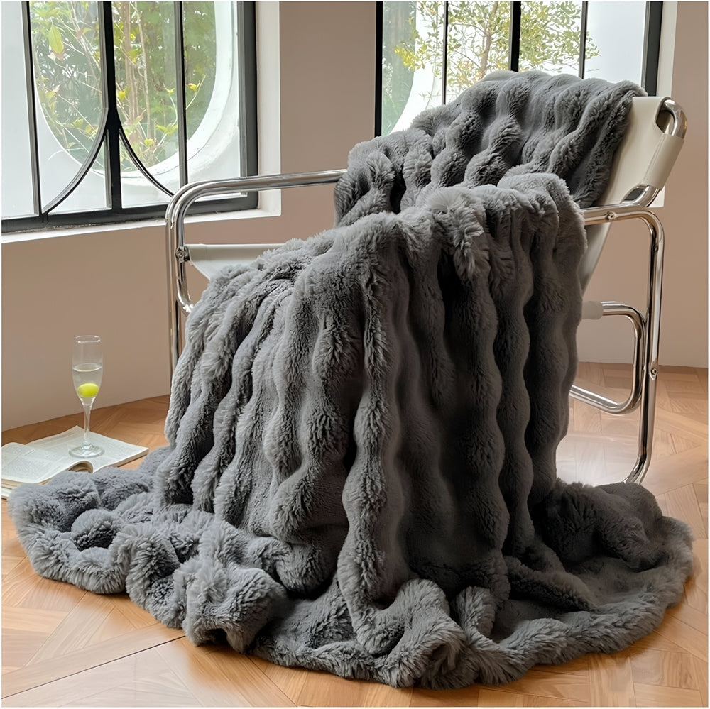 Portable Soft Throw Blanket - Cozy Comfort for Home & Travel