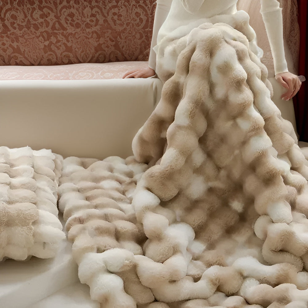 Portable Soft Throw Blanket - Cozy Comfort for Home & Travel