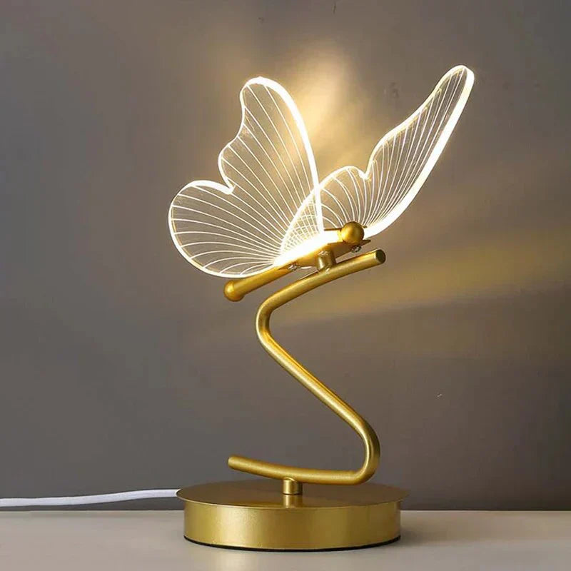 Luxury Butterfly LED Table Lamp - Elegant Home Décor by ButterflyLuxe | Modern Lighting for Living Room & Bedroom