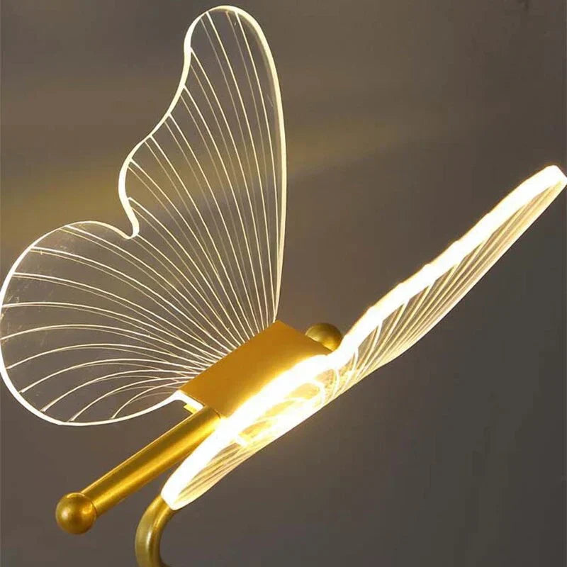 Luxury Butterfly LED Table Lamp - Elegant Home Décor by ButterflyLuxe | Modern Lighting for Living Room & Bedroom
