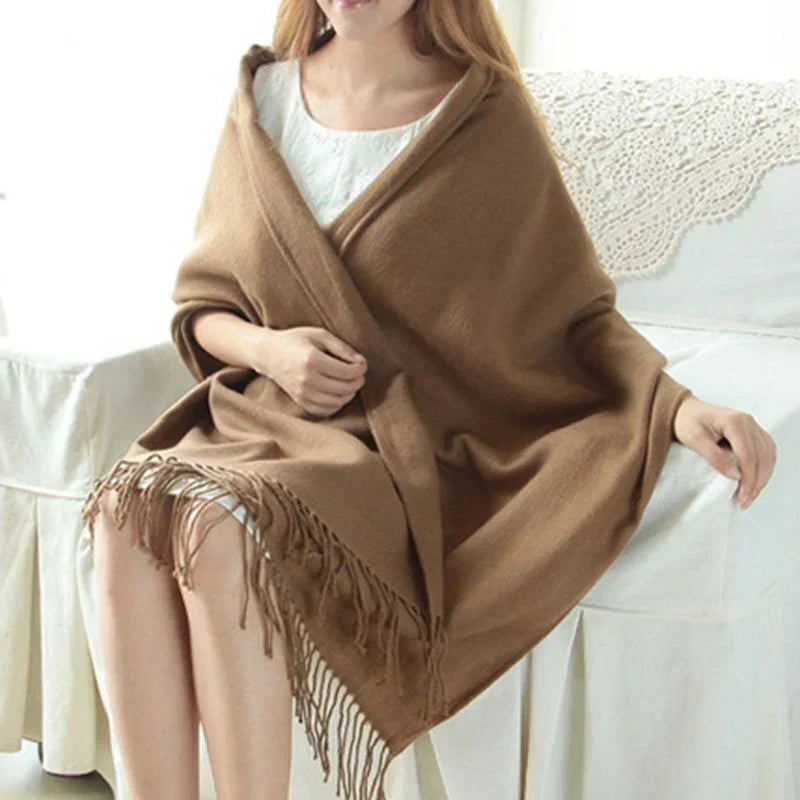 Premium Marlowe Luxury Cashmere Scarf for Women - Soft, Stylish & Warm