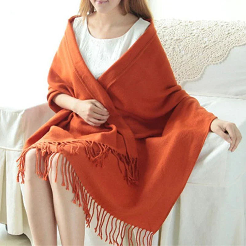 Premium Marlowe Luxury Cashmere Scarf for Women - Soft, Stylish & Warm