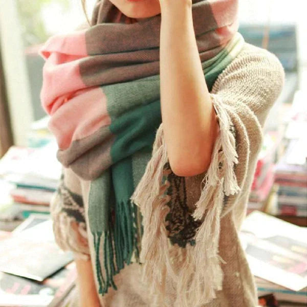 Premium Marlowe Luxury Cashmere Scarf for Women - Soft, Stylish & Warm