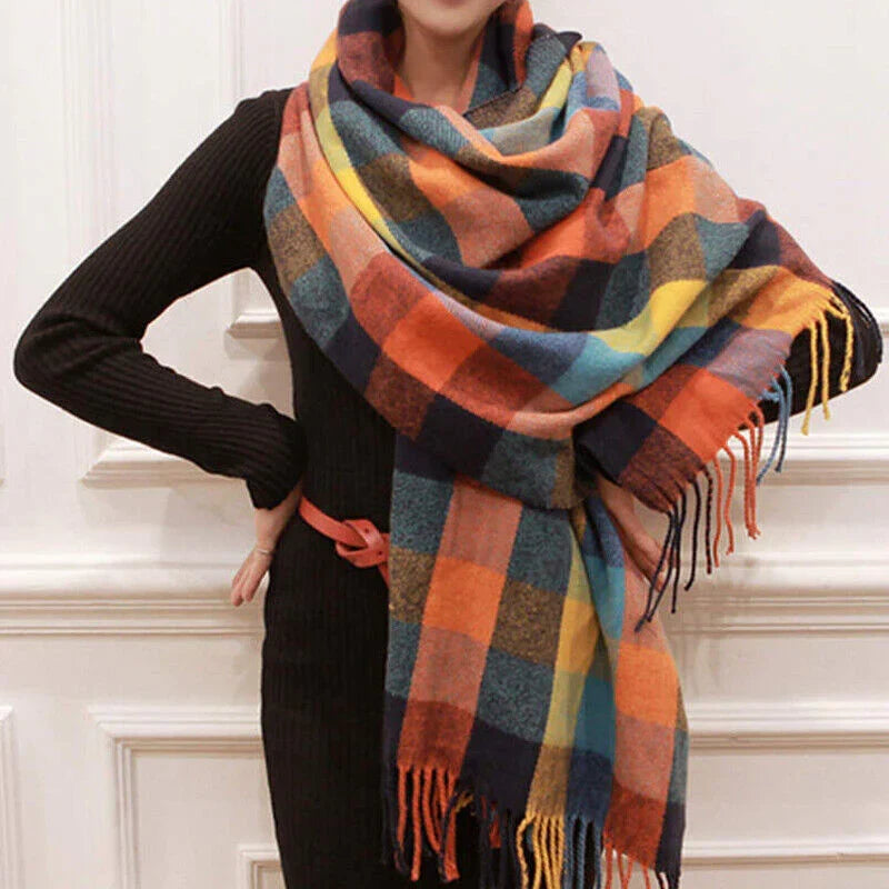 Premium Marlowe Luxury Cashmere Scarf for Women - Soft, Stylish & Warm