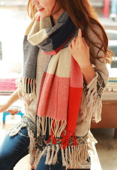 Premium Marlowe Luxury Cashmere Scarf for Women - Soft, Stylish & Warm