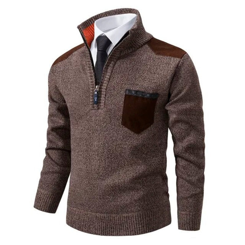 Luxury Cashmere Men's Pullover - Archer