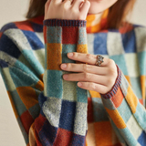 Luxury Cashmere Turtleneck - Aurora