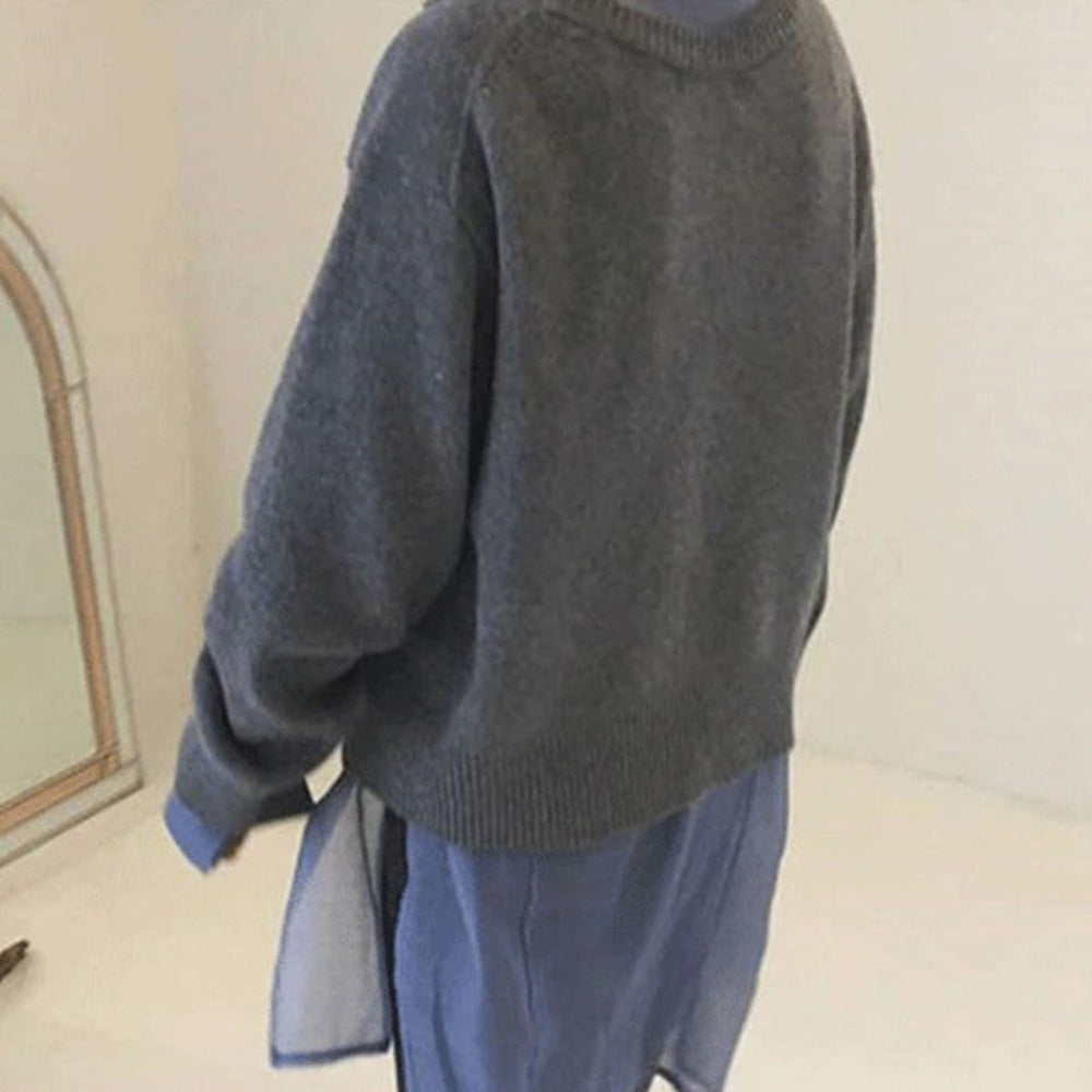 Luxury Cashmere Vest with Button Details - Aurora