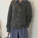 Luxury Cashmere Vest with Button Details - Aurora