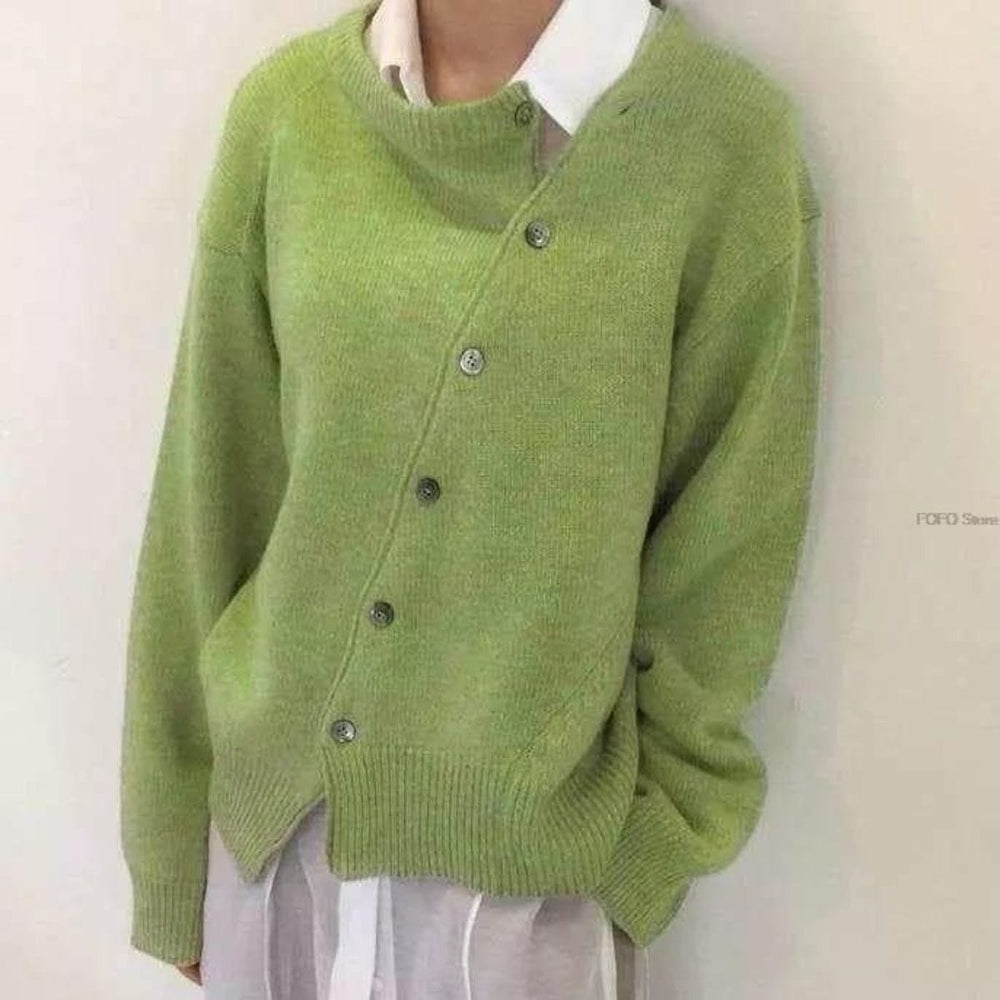 Luxury Cashmere Vest with Button Details - Aurora