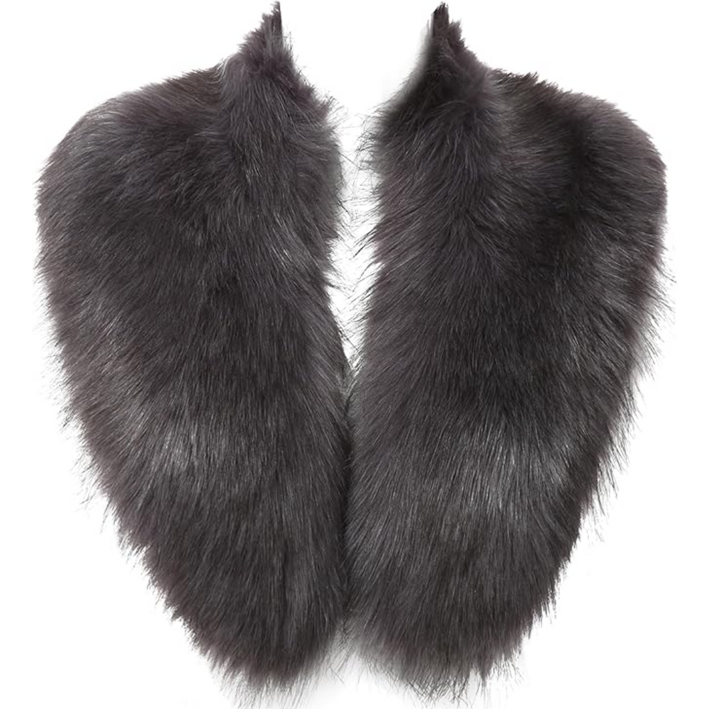 Luxury Daisy Imitation Fur Neck Warmer Scarf - Soft, Stylish, and Cozy Winter Accessory