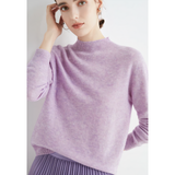 Luxury Knitted Cashmere Sweater for Women - Evelina