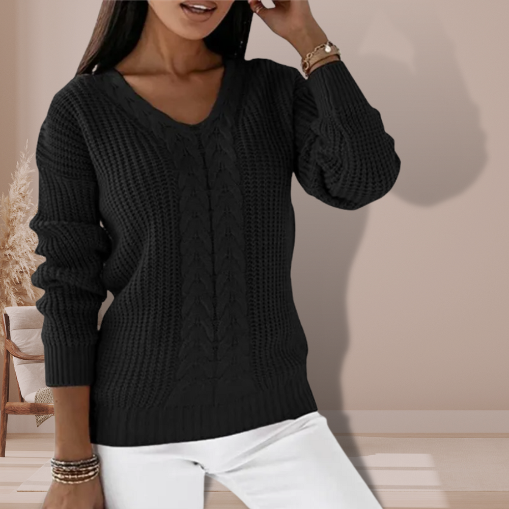 Luxury Knitted Ladies' Sweater - Vivienne