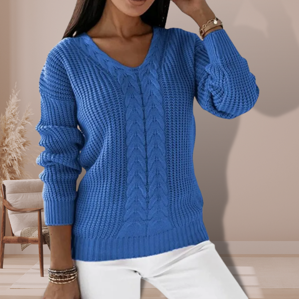 Luxury Knitted Ladies' Sweater - Vivienne