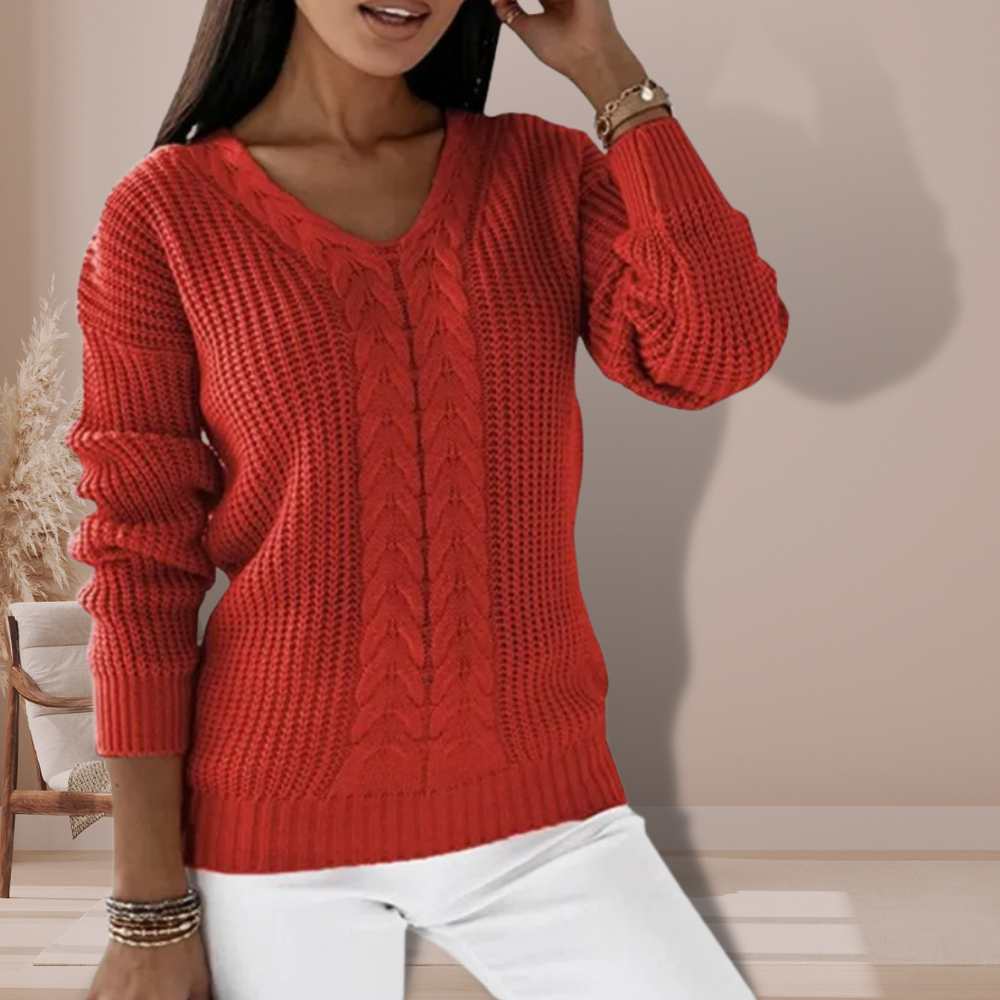 Luxury Knitted Ladies' Sweater - Vivienne